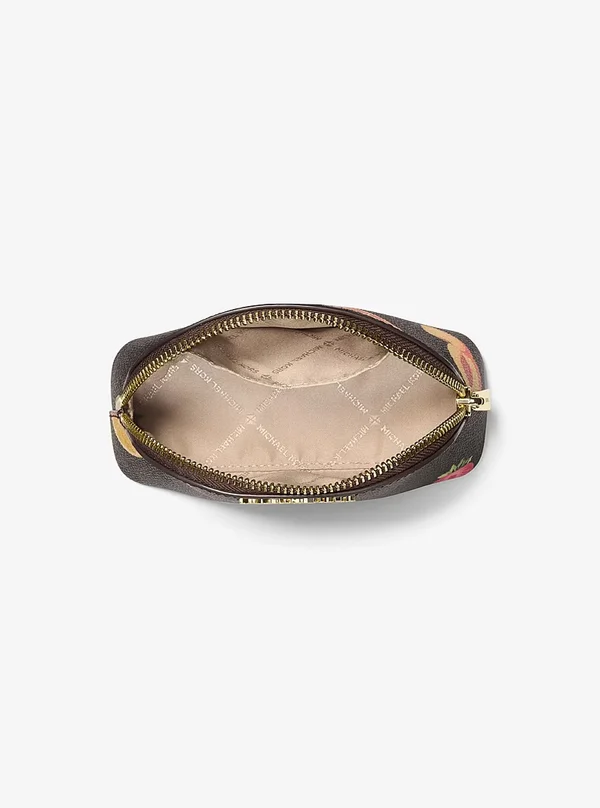 Michael Kors Medium Printed Logo Travel Kit