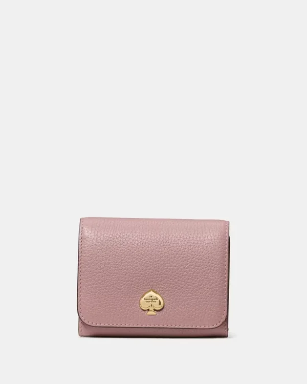 Kate Spade Kayla Small L-Zip Wallet Dusk Rose