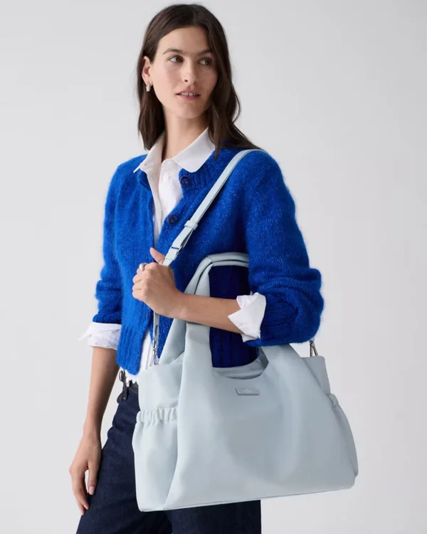 Kate Spade Carter Nylon Large Baby Bag Pale Hydrangea