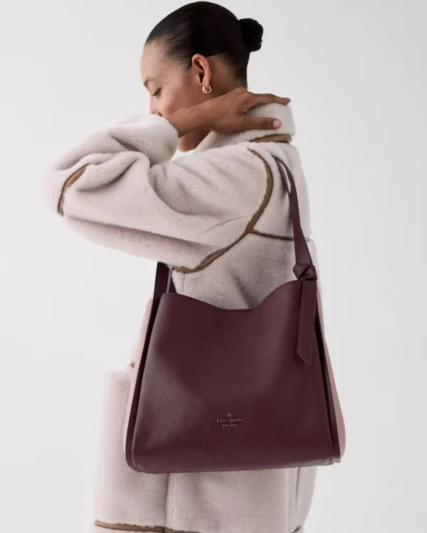 Kate Spade Knott Large Carryall Bag Grenache Bicolour