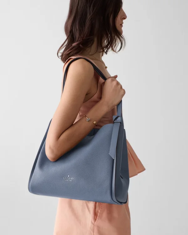 Kate Spade Knott Large Carryall Bag Cinder Grey