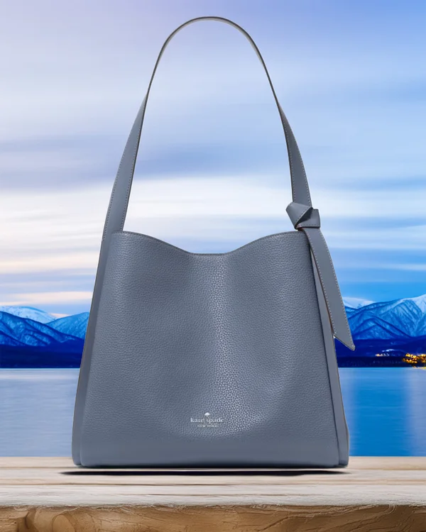 Kate Spade Knott Large Carryall Bag Cinder Grey