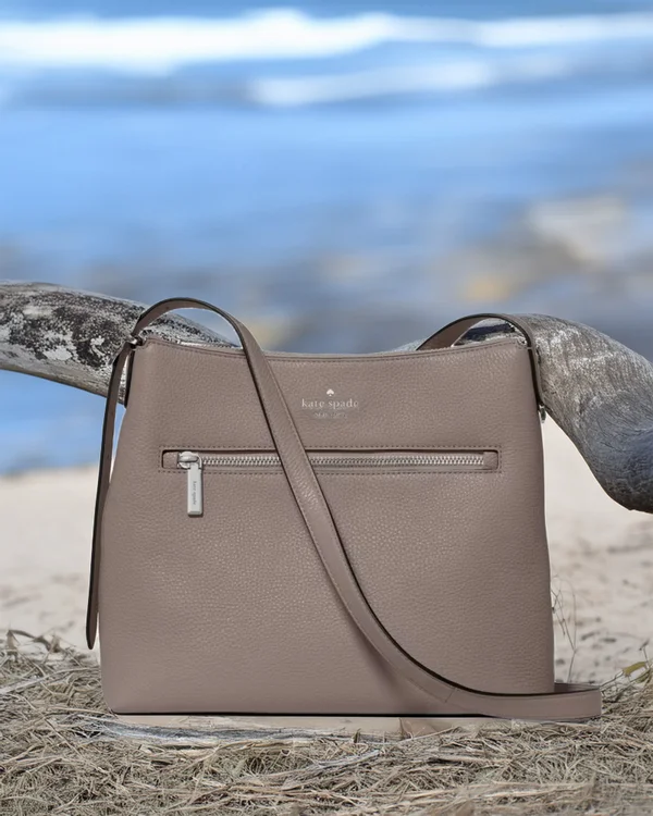 Kate Spade 454 Swingpack Buckle Crossbody Mineral Grey