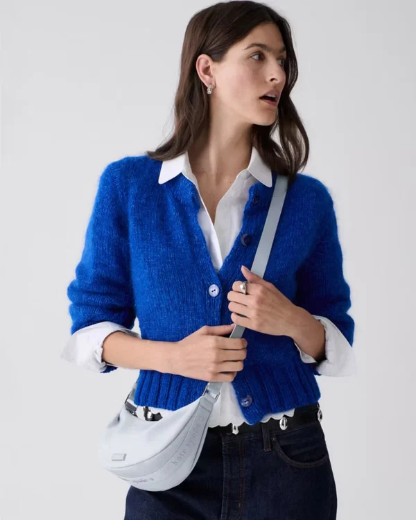 Kate Spade Carter Mini Sling Crossbody Bag Pale Hydrangea