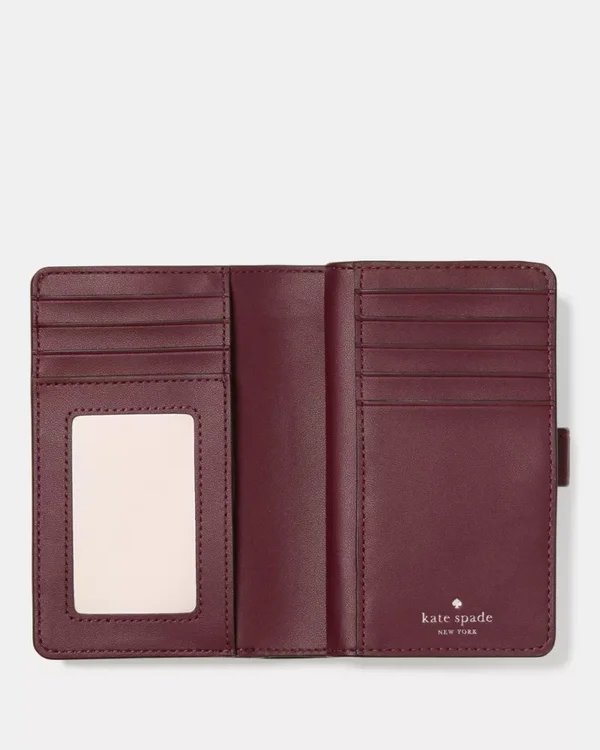 Kate Spade Floral Medium Bifold Wallet