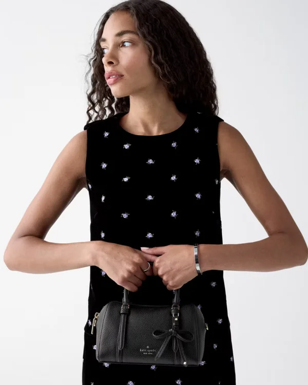Kate Spade Monroe Small Satchel Bag Black