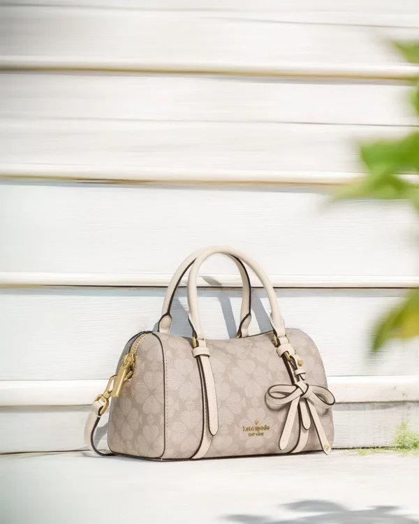 Kate Spade Monroe Spade Flower Small Satchel Bag
