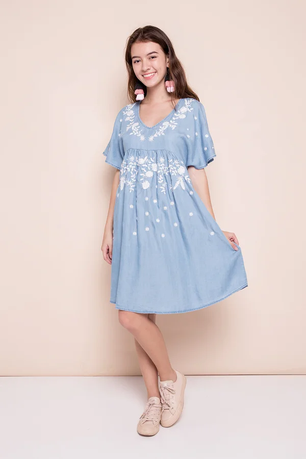 Country Damsel Denim Dress