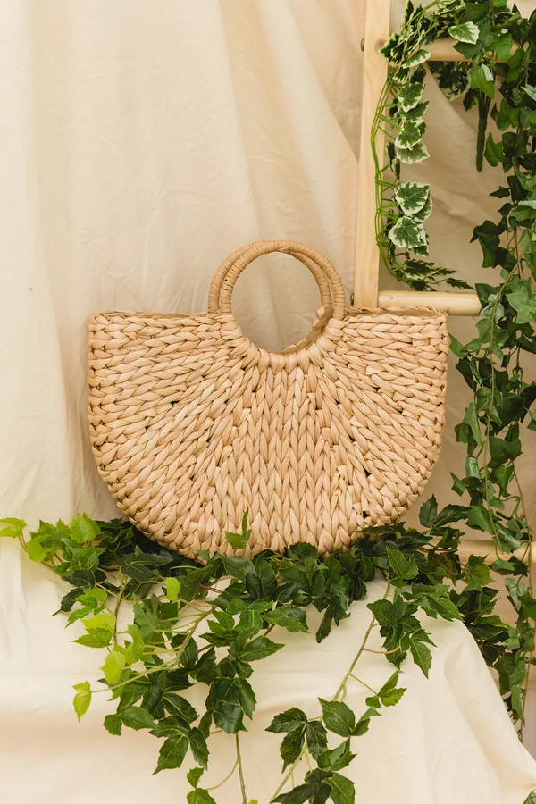 Larger than Life Rattan Bag