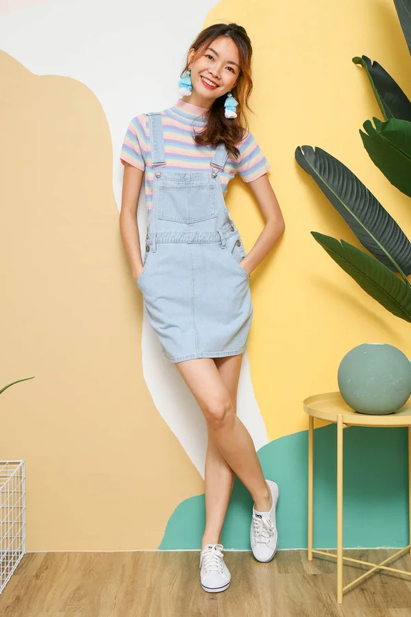 Dominate Denim Dungaree Dress