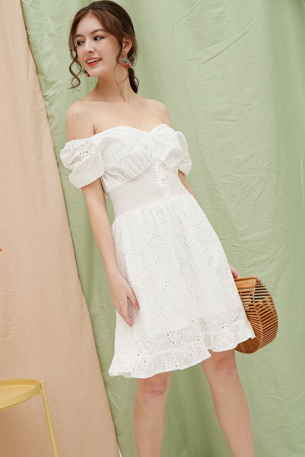 Milkmaid Maiden Eyelet Embroidery Dress