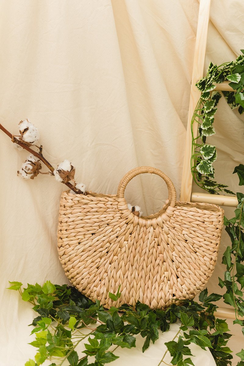 straw bags for summer beach bag – Boho Living Room