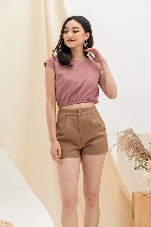 Casual Compatibility Shorts Brown