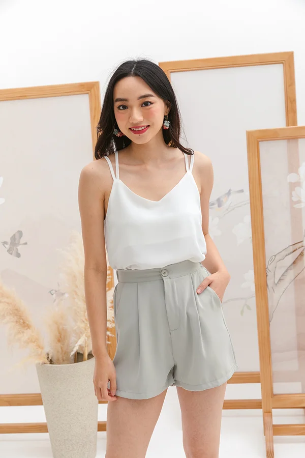 Basic Building Blocks Camisole White