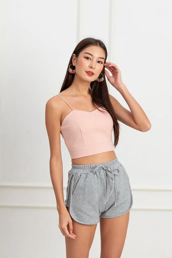 Cream of the Crop Padded Camisole Pink
