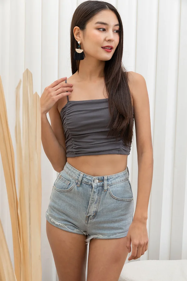 Above the Fray Denim Shorts Lightwash